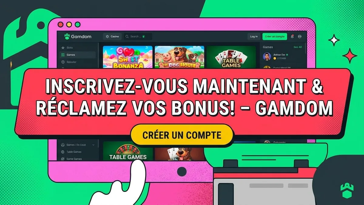 Inscription avec bonus